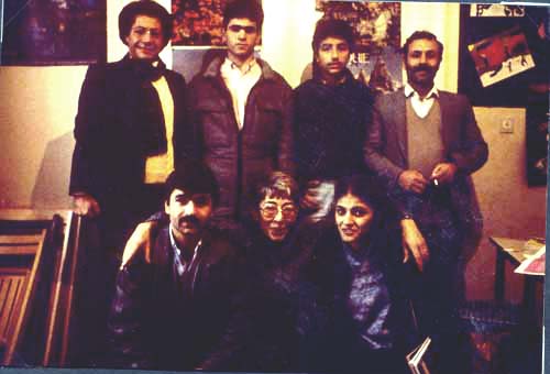 Adhérents des Ateliers du Soleil en 1985